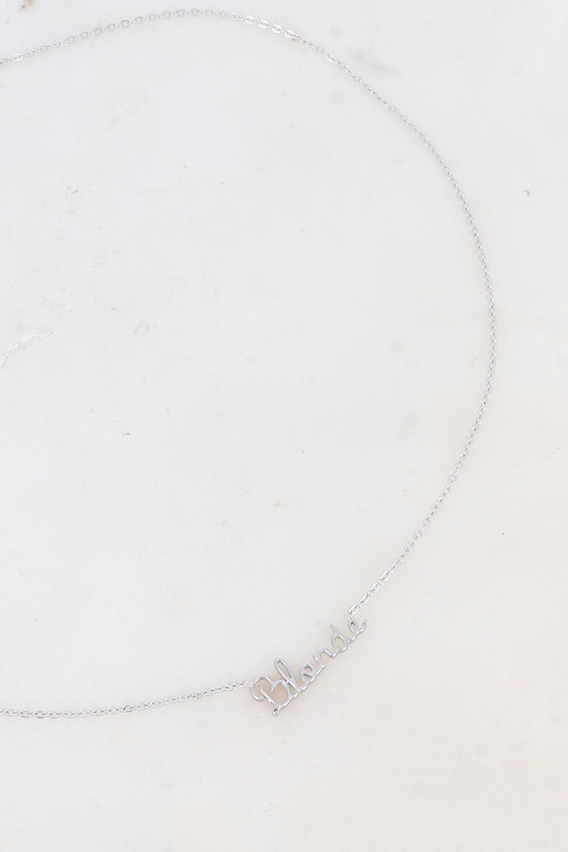 Grossiste Bohm - Collier - pendentif "Blonde"