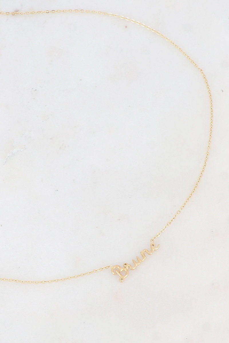 Grossiste Bohm - Collier - pendentif "Brune"