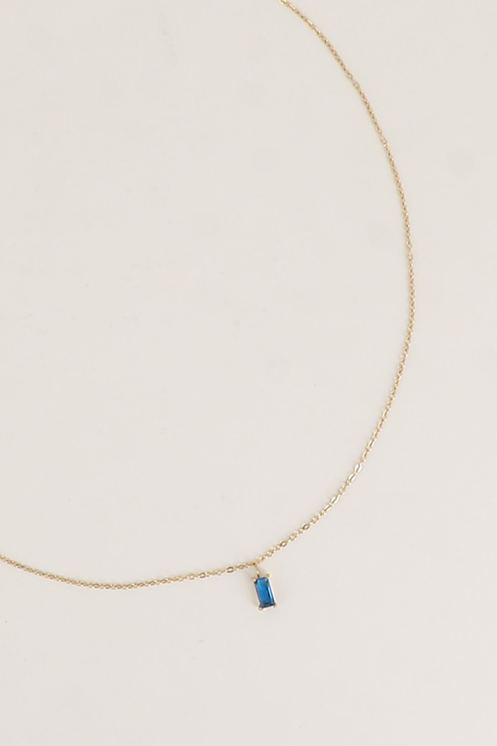 Mayorista Bohm - Collar - colgante de cristal rectangular