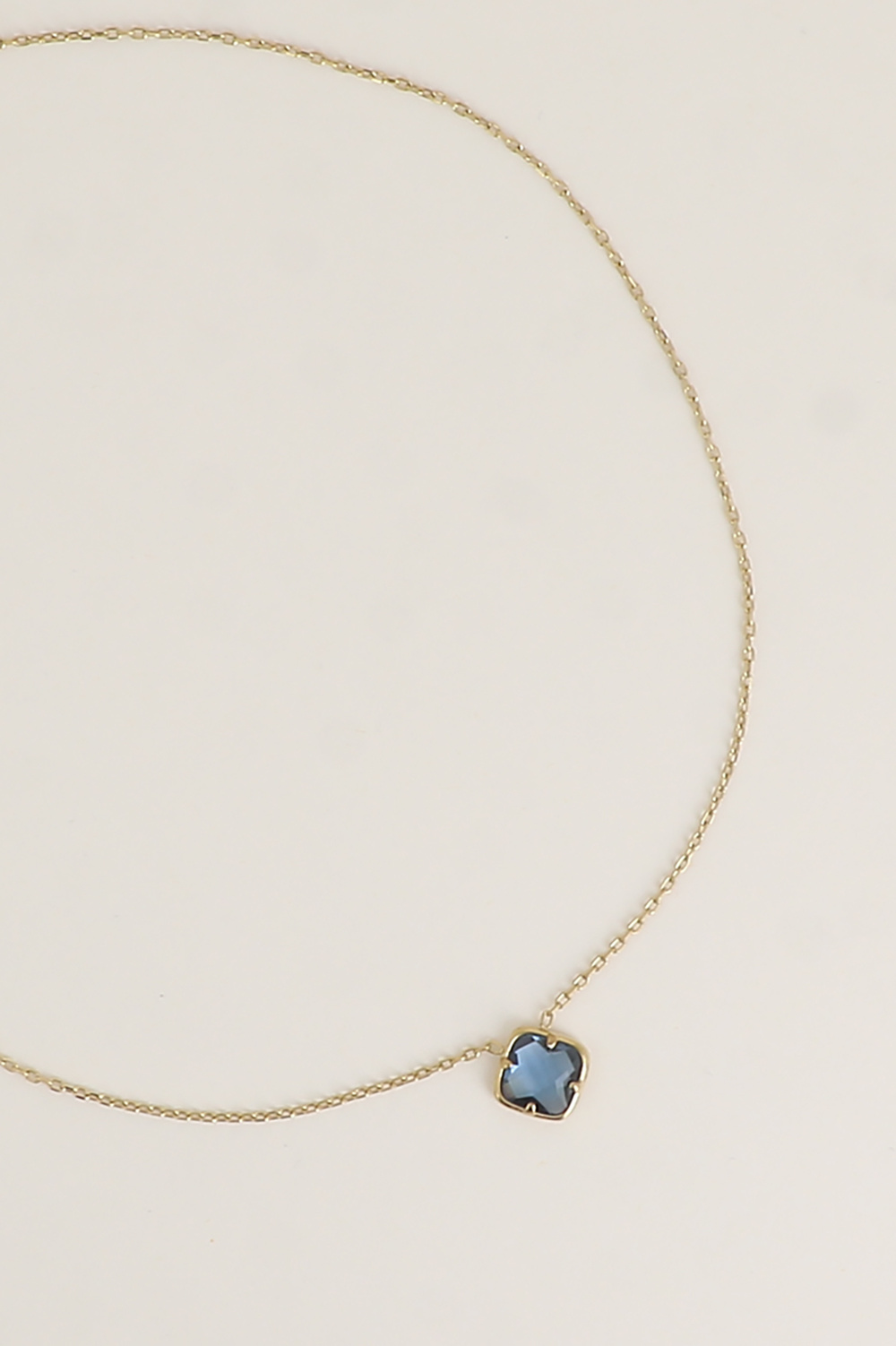 Mayorista Bohm - Collar - cristal tallado cuadrado