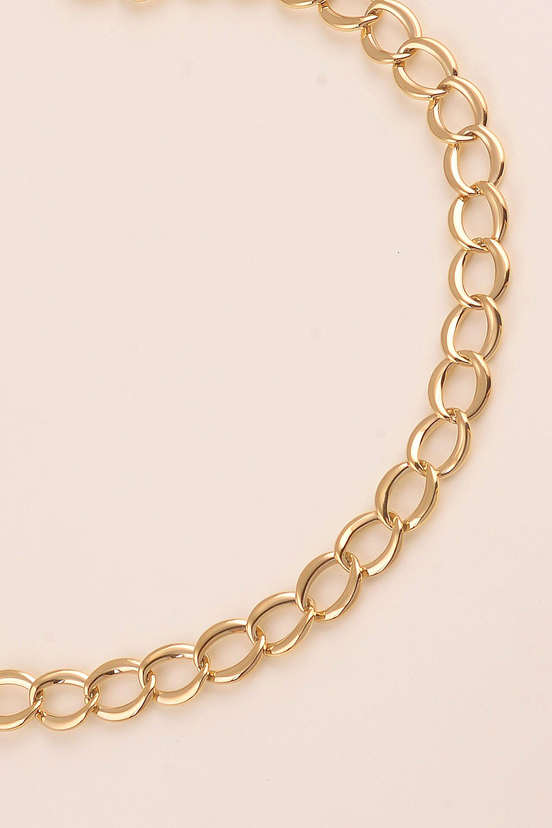 Wholesaler Bohm - Necklace - 11mm oval link