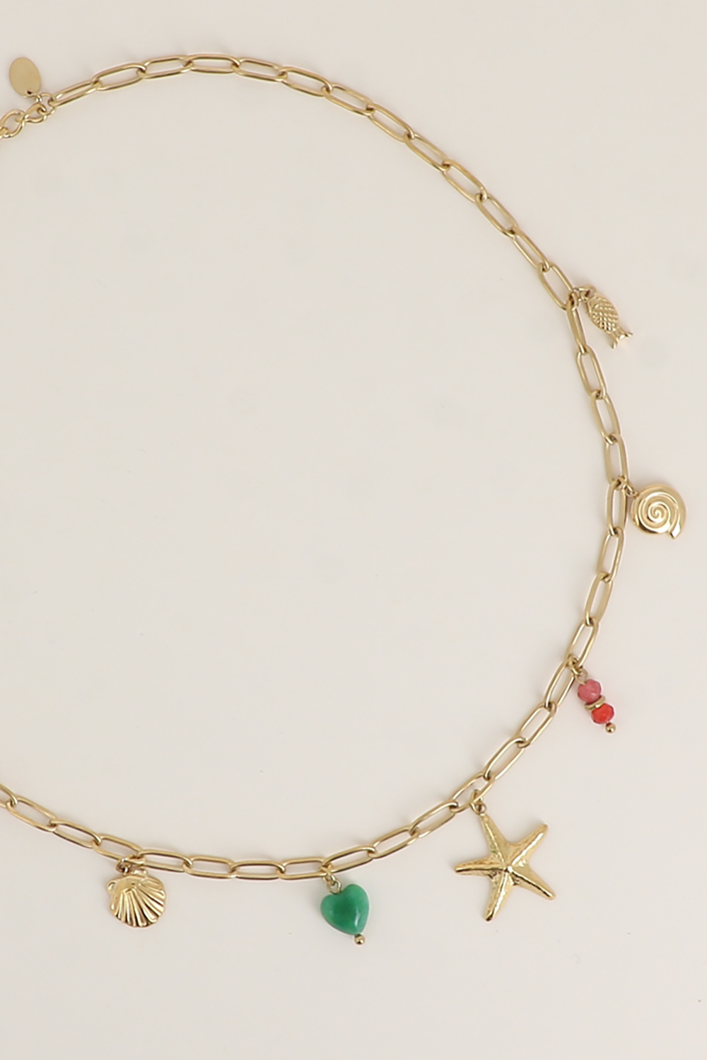 Grossista Bohm - Collana - pesce, conchiglie, stella marina, cuore, resina
