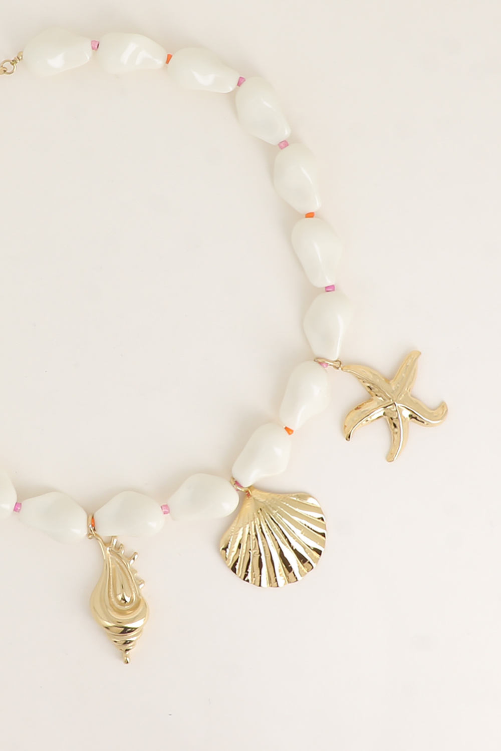 Mayorista Bohm - Collar - 2 conchas, estrella de mar