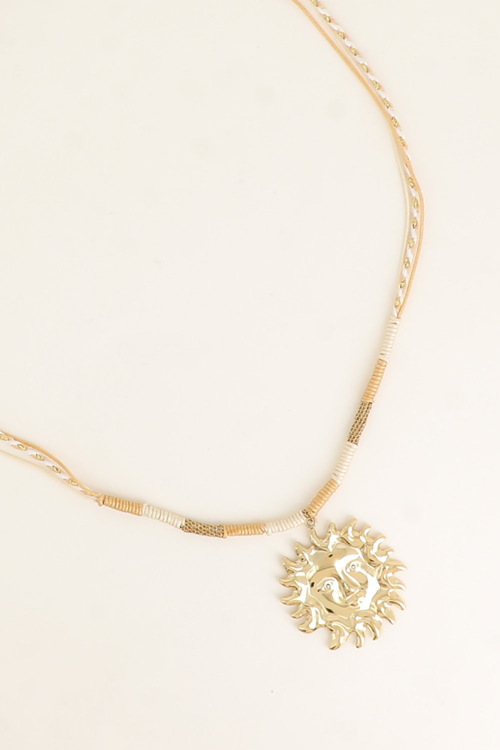 Wholesaler Bohm - Necklace - on cord, sun