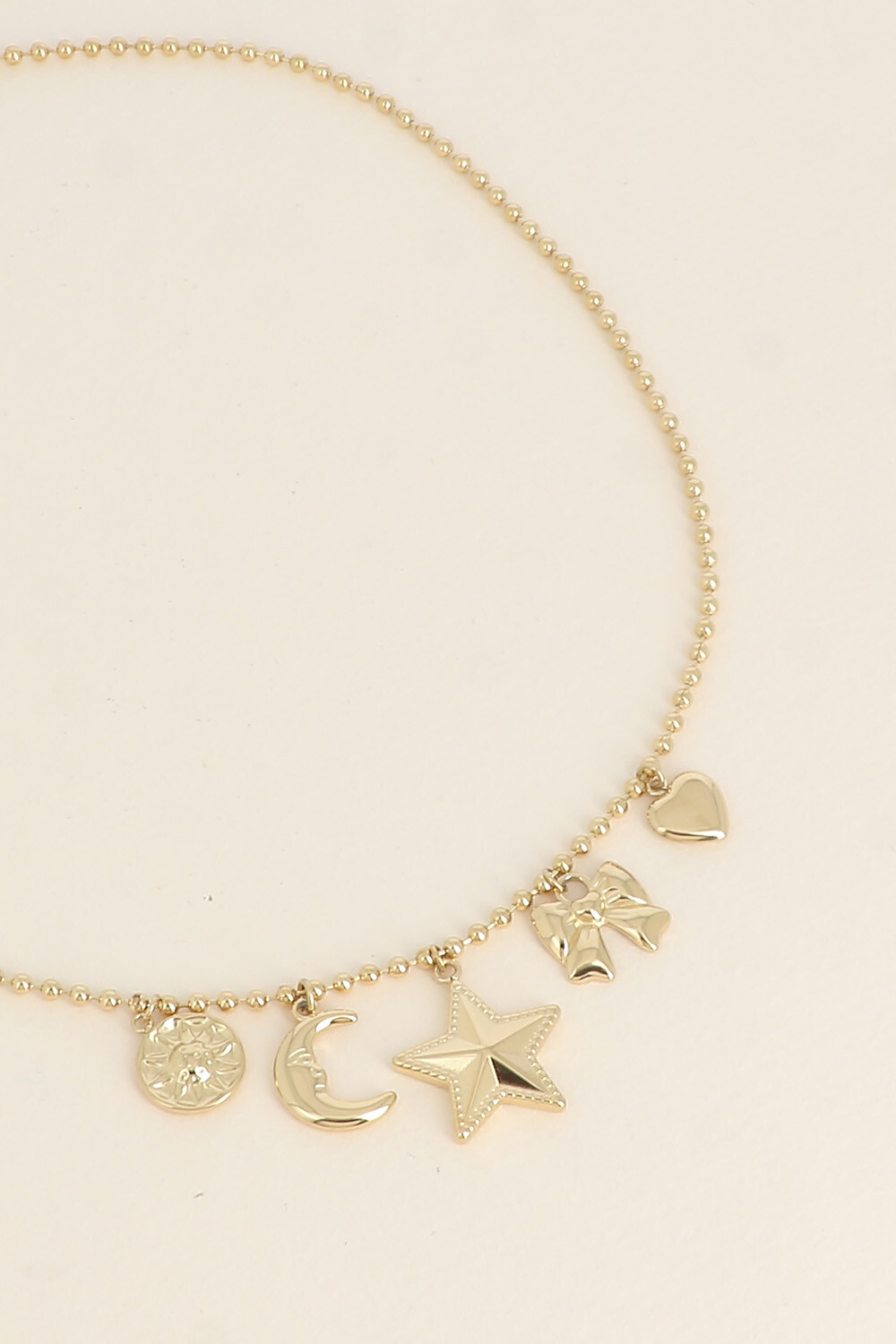 Grossiste Bohm - Collier - soleil, lune, étoile, noeud papillon, coeur
