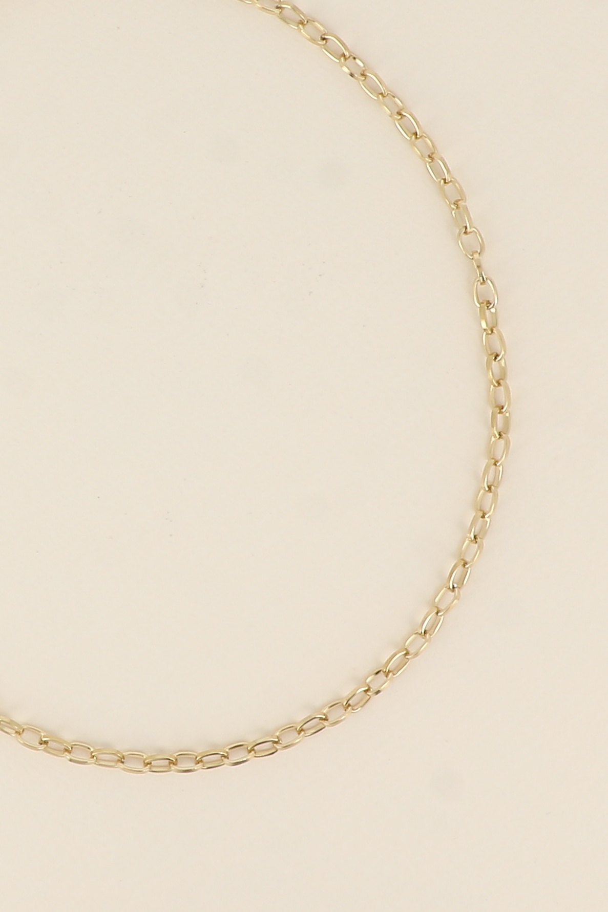 Wholesaler Bohm - Necklace - oval link 40+7CM
