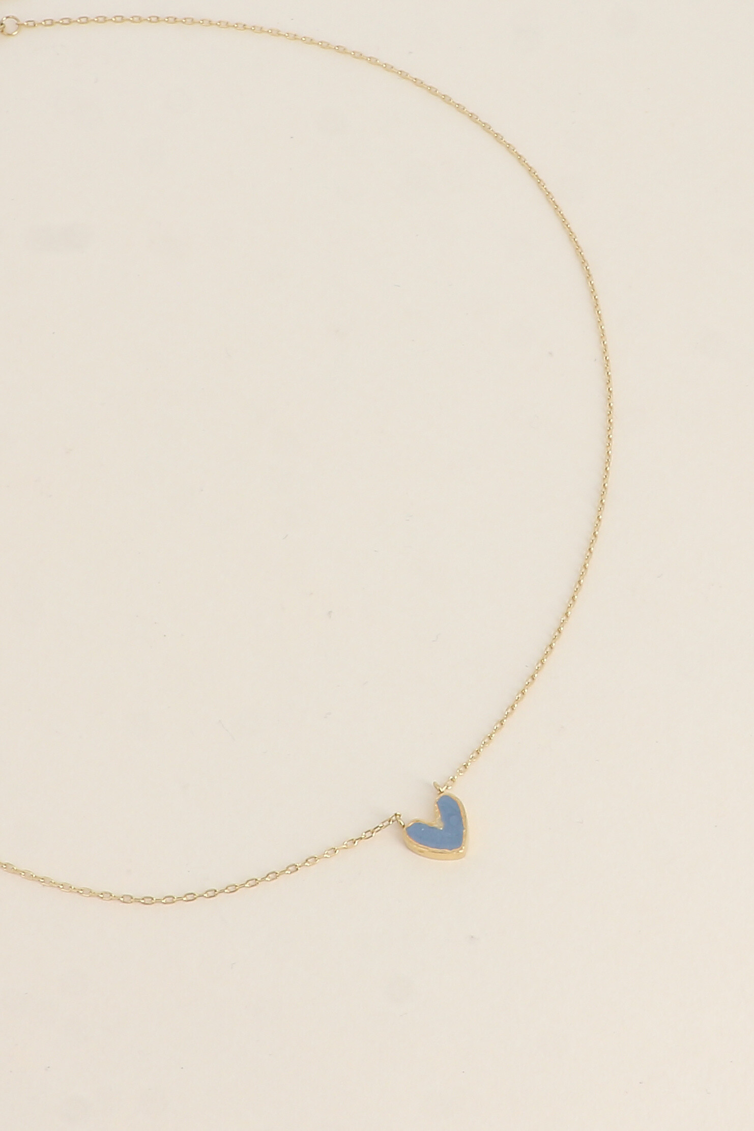 Mayorista Bohm - Collar - colgante de corazón en esmalte
