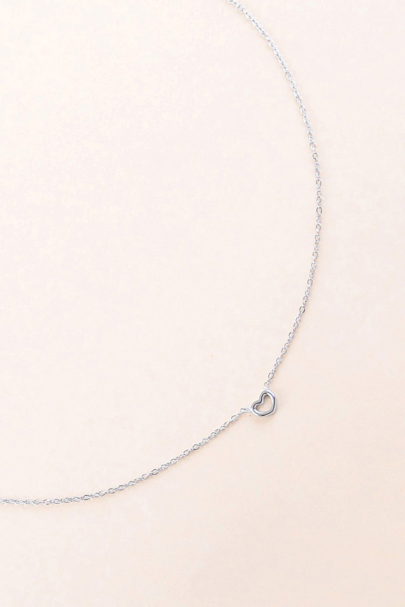 Grossista Bohm - Collana - pendente cuore traforato
