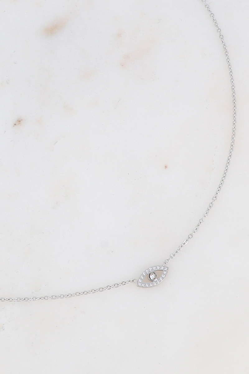 Grossiste Bohm - Collier Oulila - oeil et oxydes de zirconium
