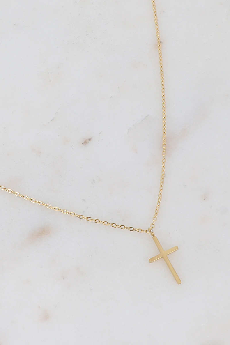 Grossiste Bohm - Collier Musi - croix religieuse