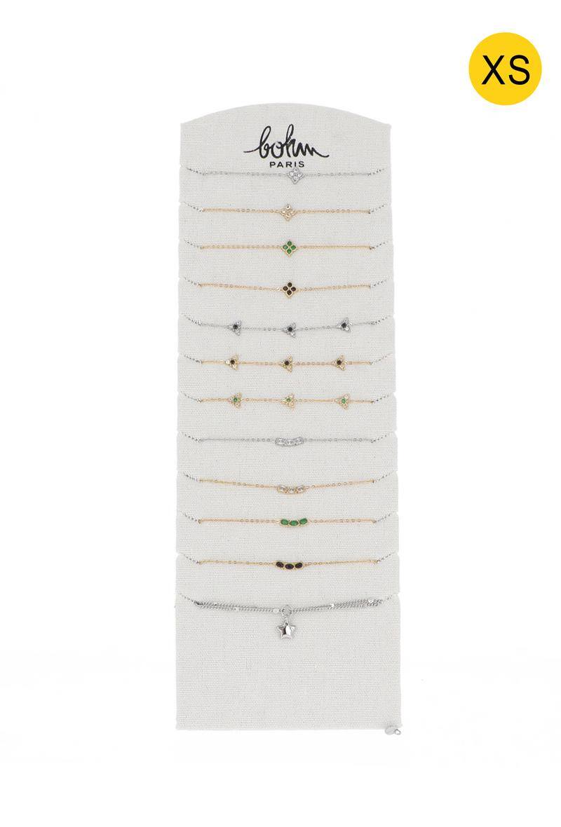 Mayorista Bohm - Kit de 24 pulseras XS - óxidos de circonio