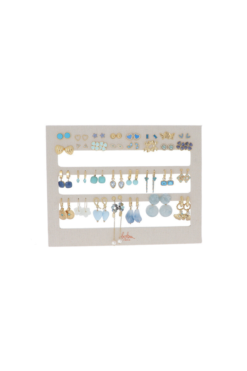Großhändler Bohm - Kit von 31 Loops - Blau Gold - vorhanden angeboten
