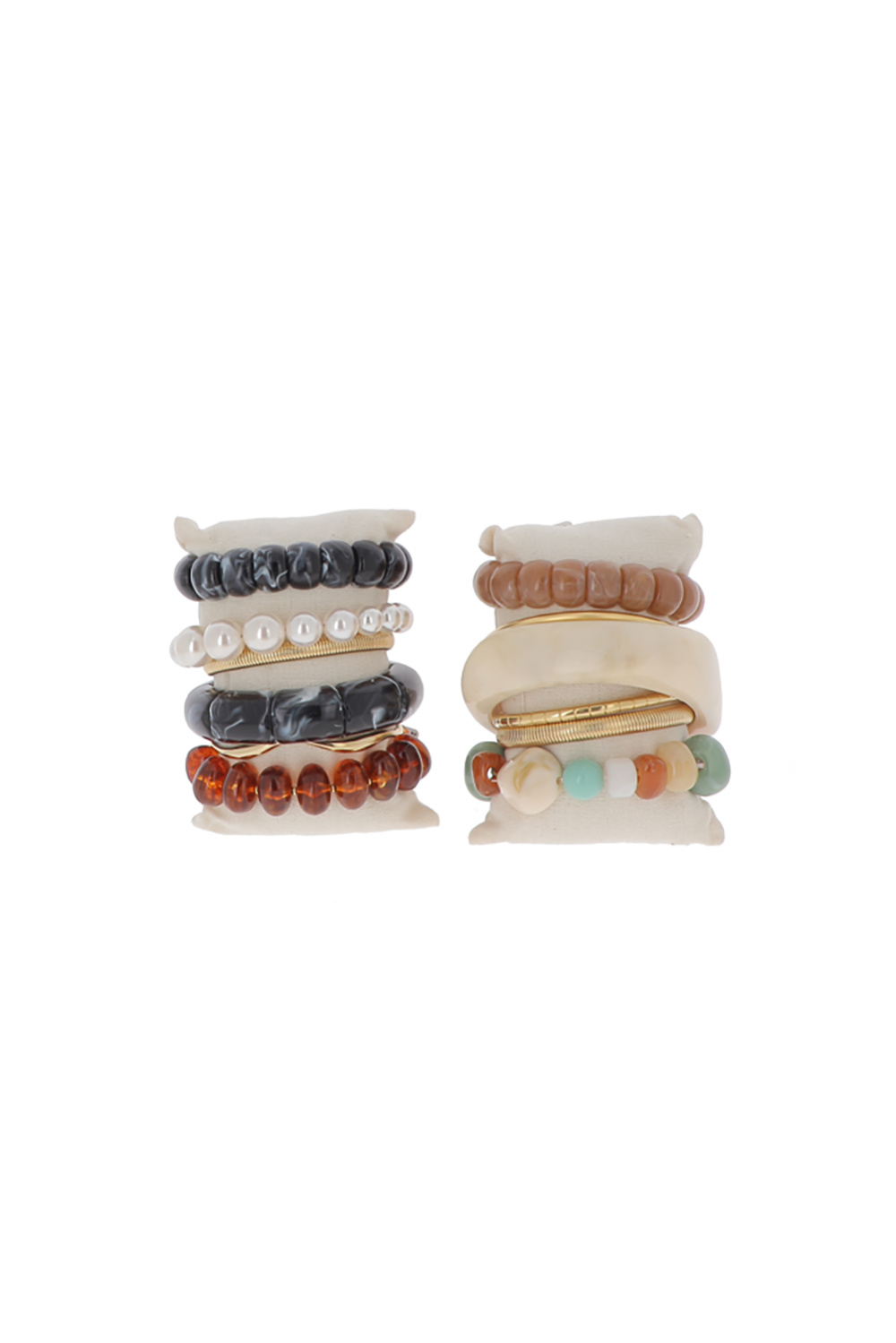 Mayorista Bohm - Juego de 12 pulseras en 2 cojines - dúo mix 3