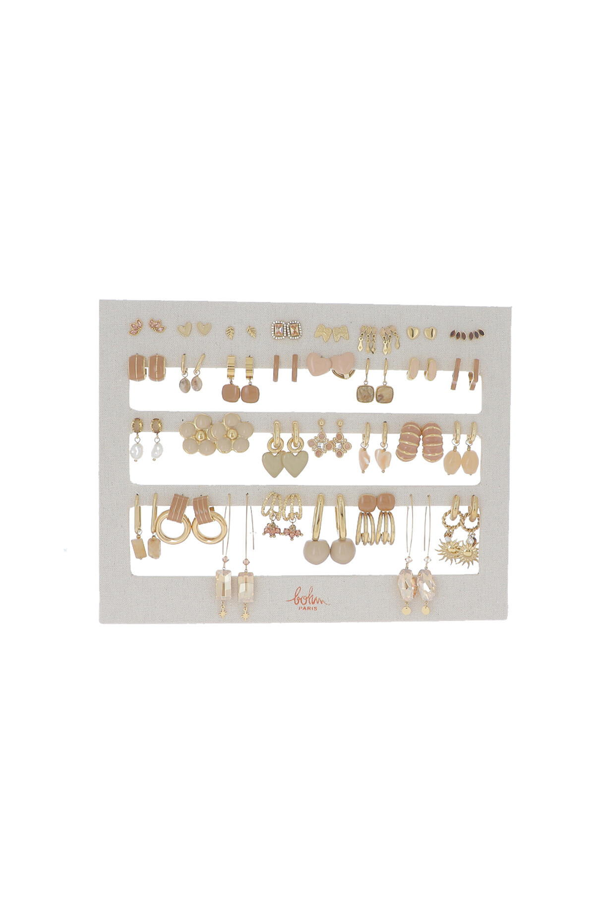 Wholesaler Bohm - Kit of 31 loops - Golden Beige - Present offered
