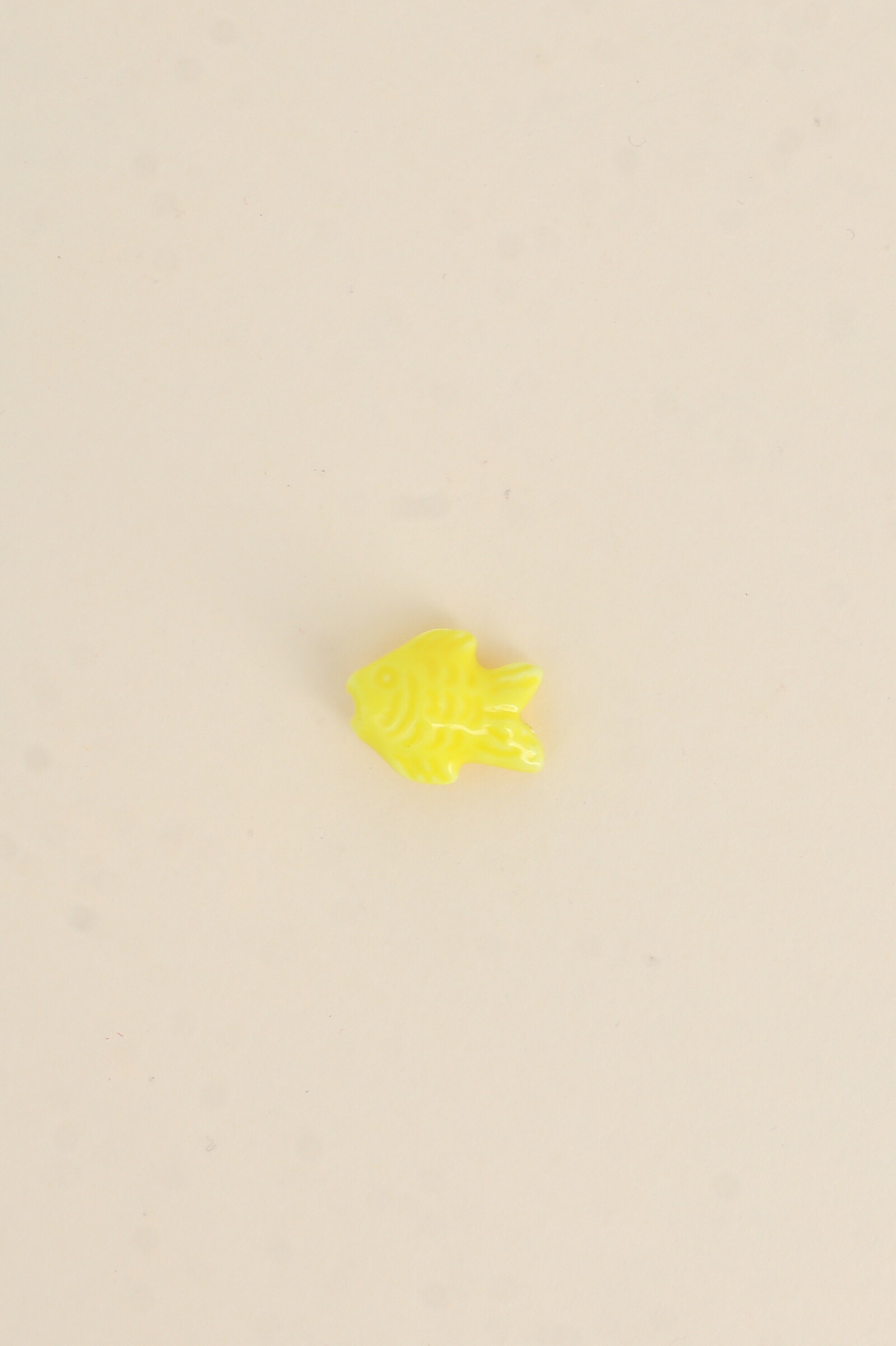 Mayorista Bohm - Perla de pescado de cerámica y esmalte: vendido por un conjunto de 5 pcs