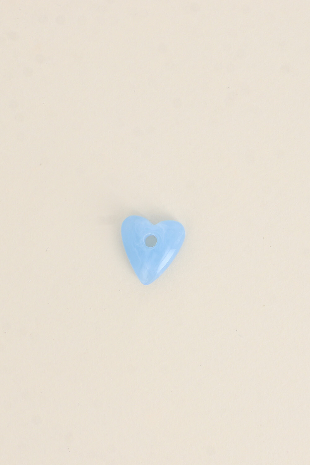 Grossista Bohm - Heart Pearl 15x17mm, lotto di 10 pezzi