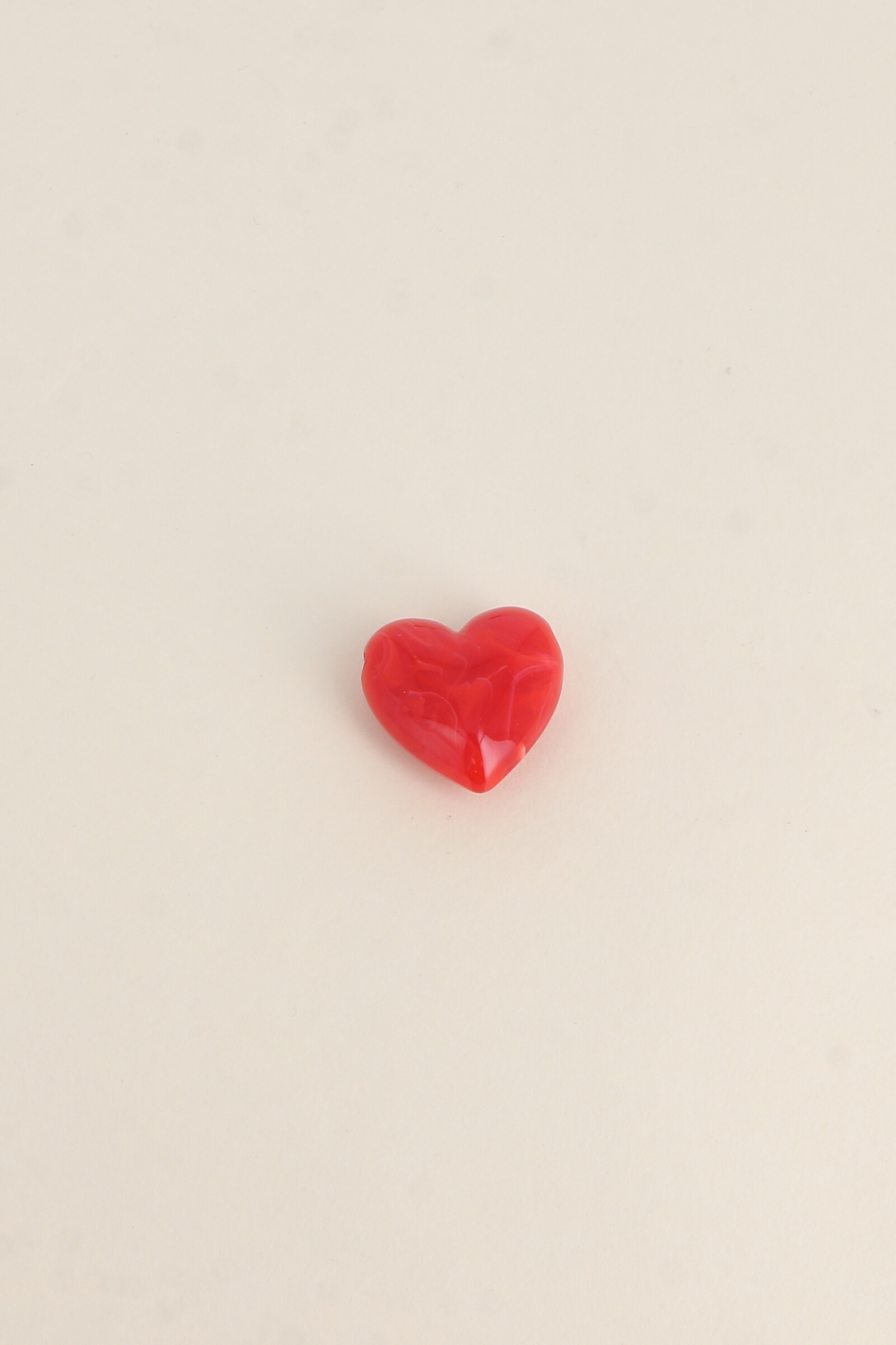 Mayorista Bohm - 22 mm de acetate Heart Pearl, para joyas y accesorios
