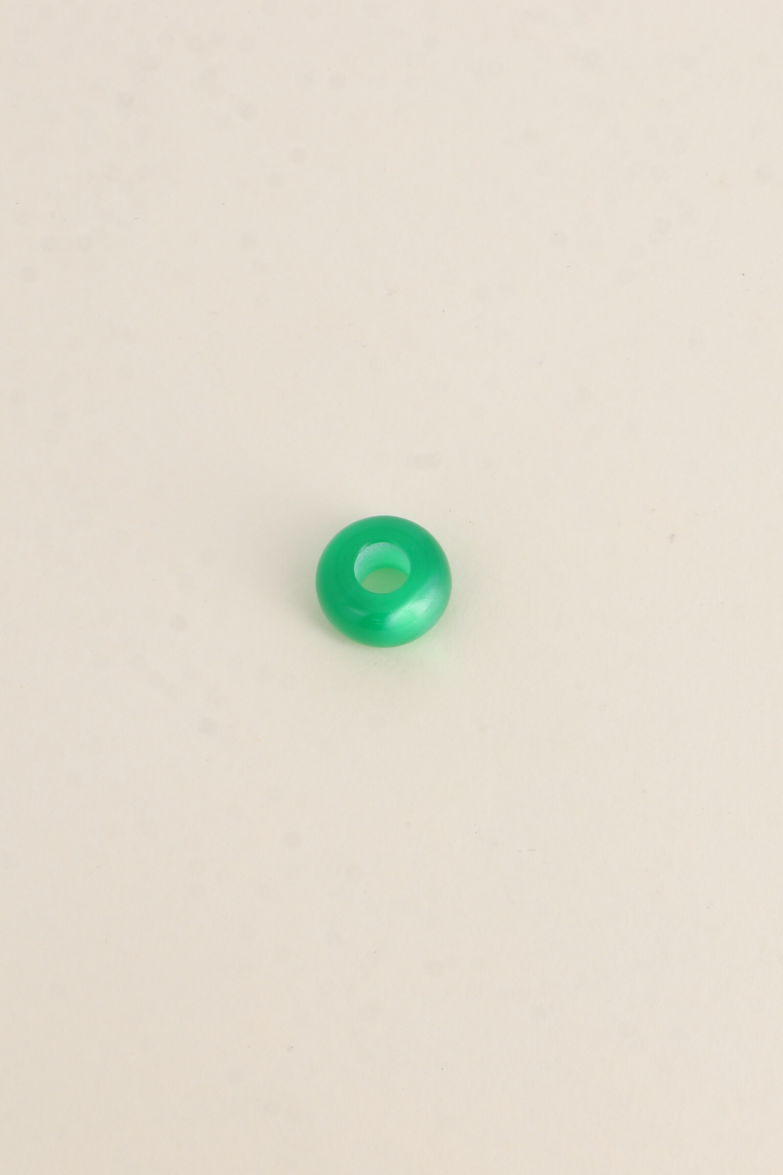 Grossista Bohm - Donut Pearl in acetato in stile sfaccettato di 13 mm di gatto occhio