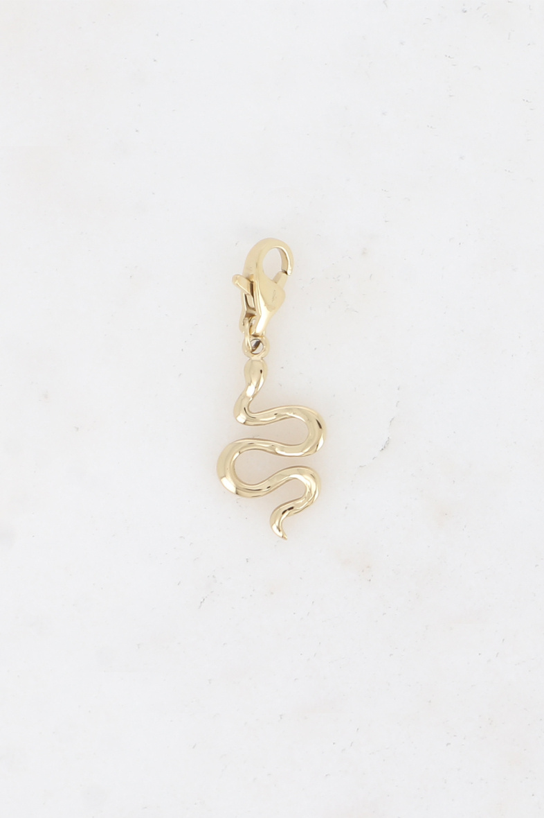 Großhändler Bohm - Charm – Schlangenanhänger aus Edelstahl