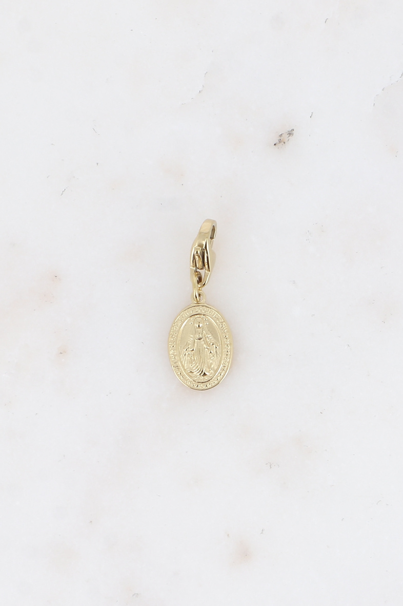 Mayorista Bohm - Charm - Virgen en acero inoxidable