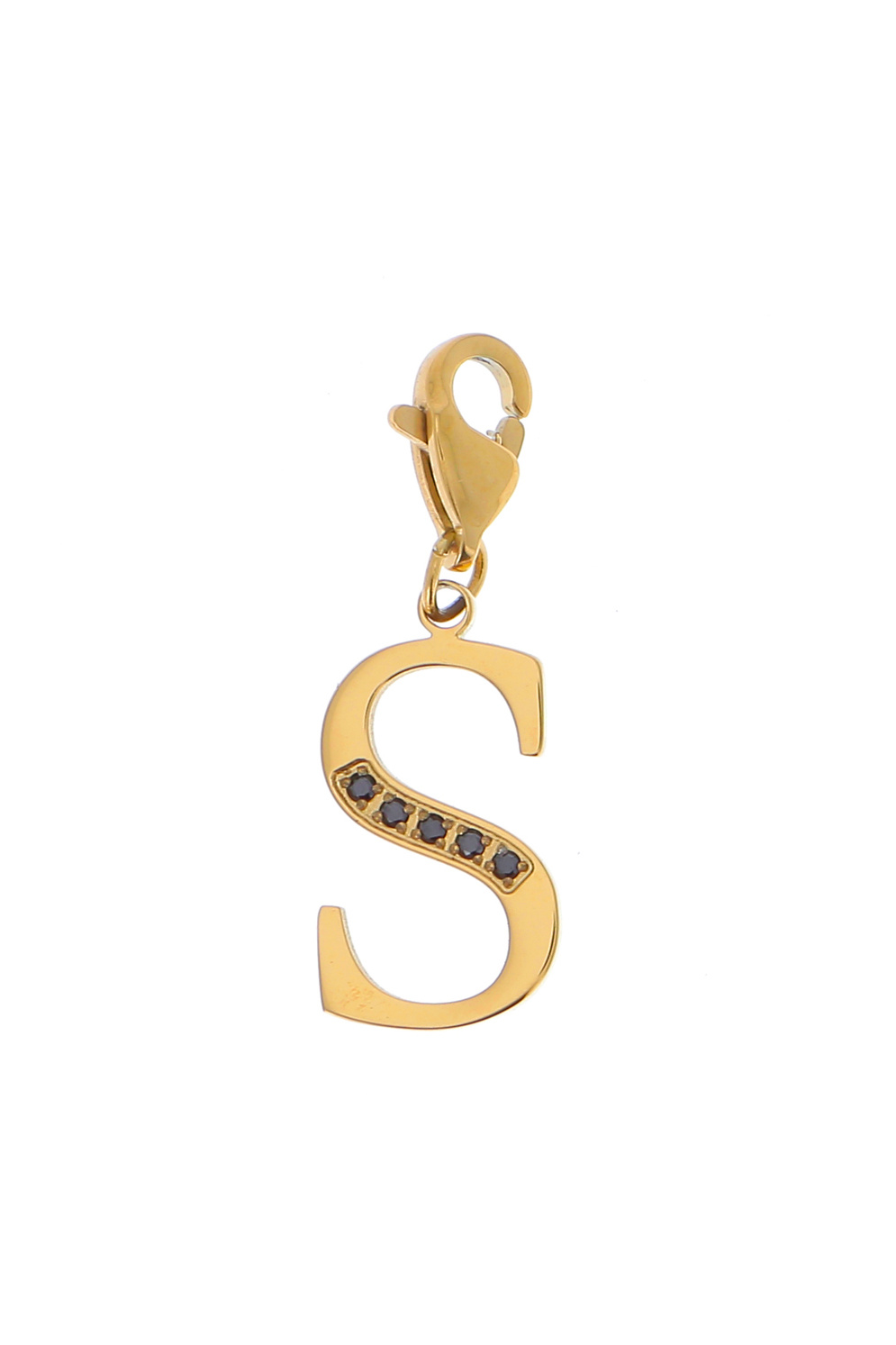 Grossiste Bohm - Charm Hova - doré noir - lettre S