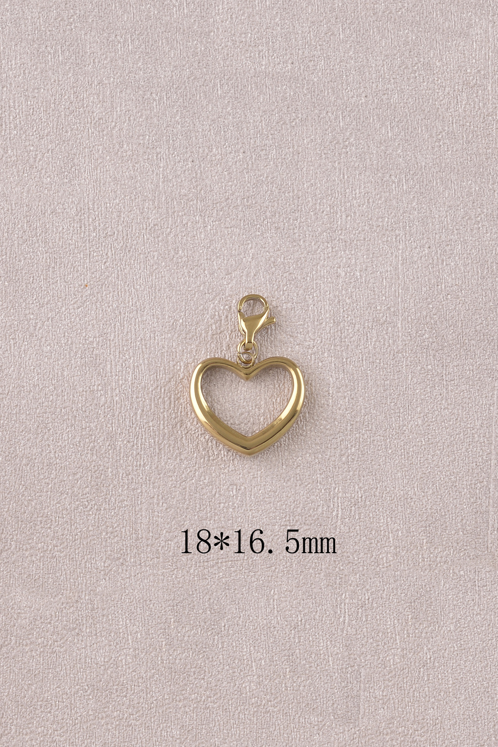 Wholesaler Bohm - Charm - openwork heart