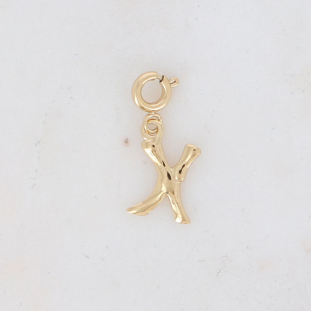 Grossista Bohm - Charm Calie - Alfabeto - Lettera X