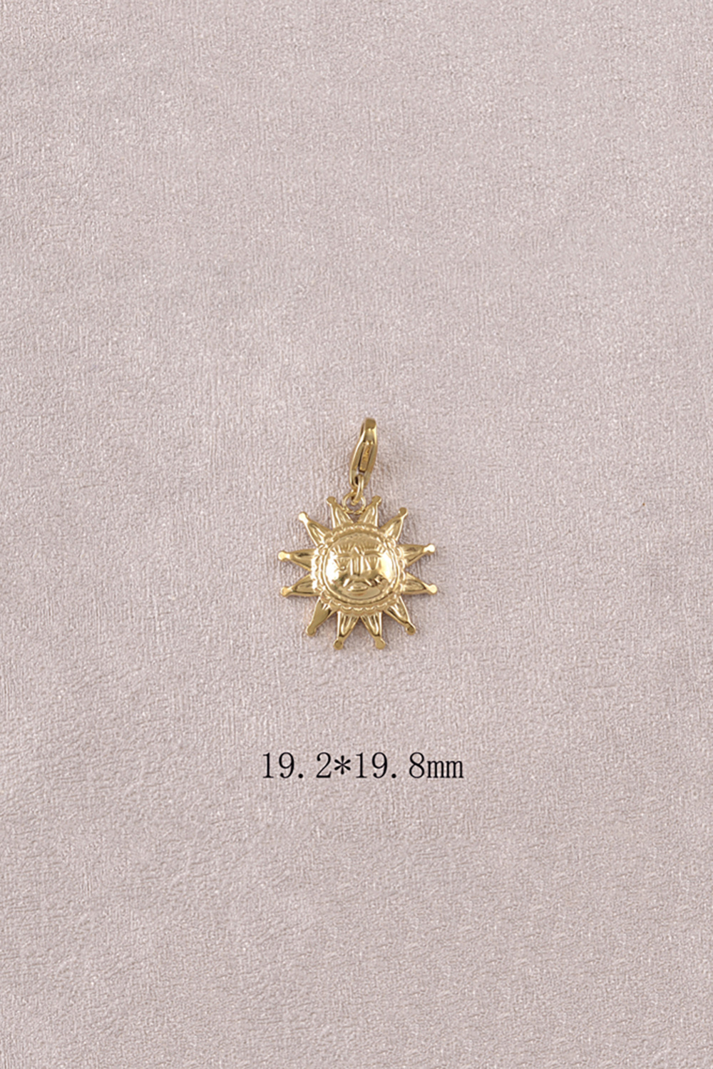 Wholesaler Bohm - Charm - textured sun - set of 3 pcs