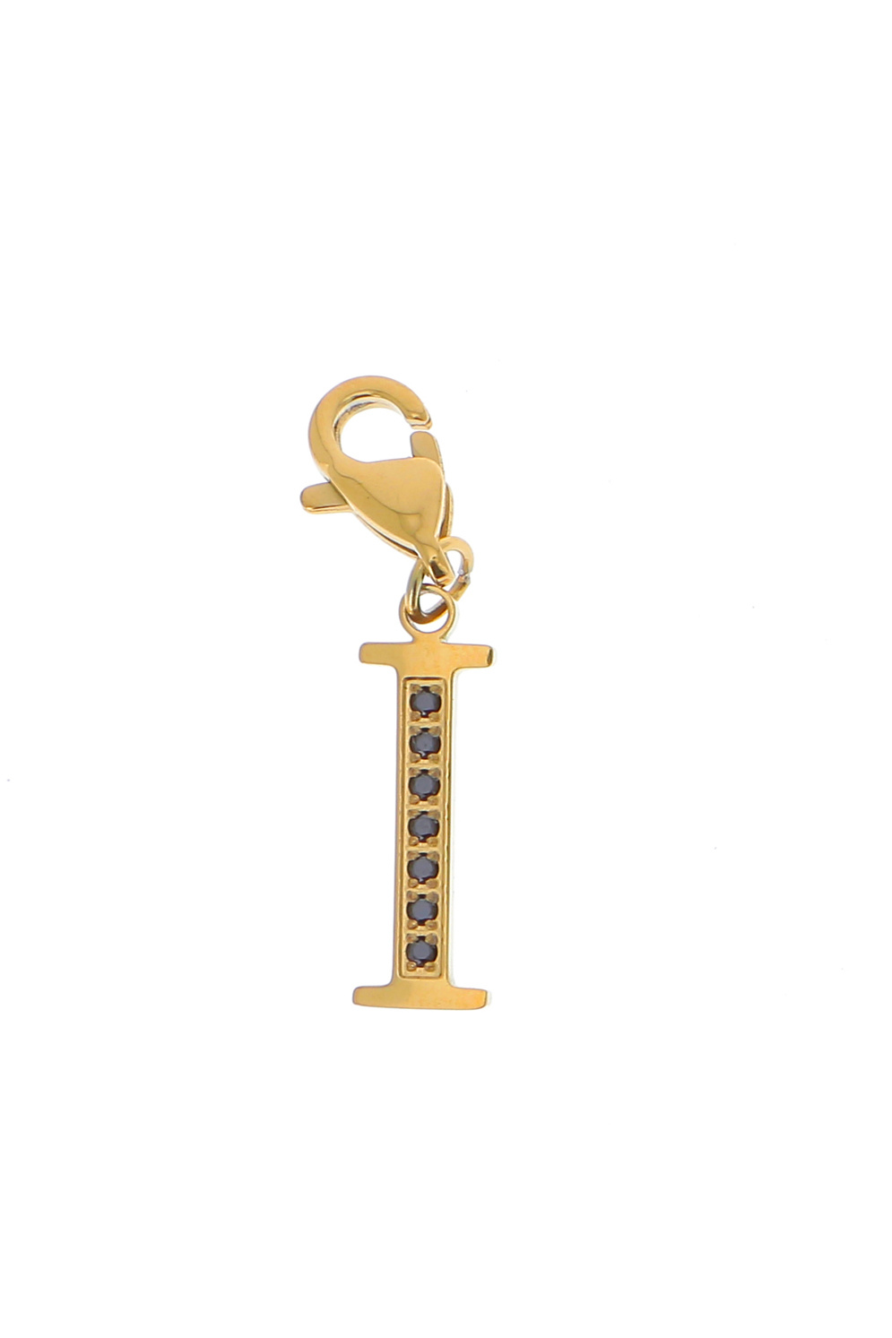 Wholesaler Bohm - Hova Charm - black gold - letter I
