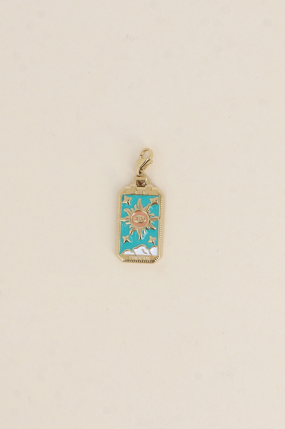 Wholesaler Bohm - Charm - plaque with eye and sun, clouds and stars