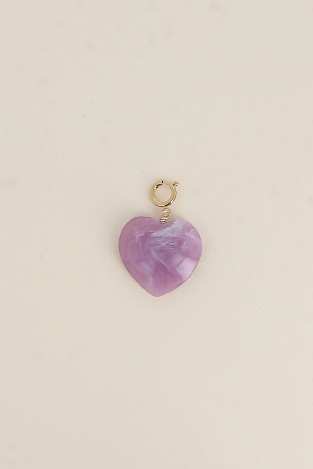 Mayorista Bohm - Charm - corazón de resina