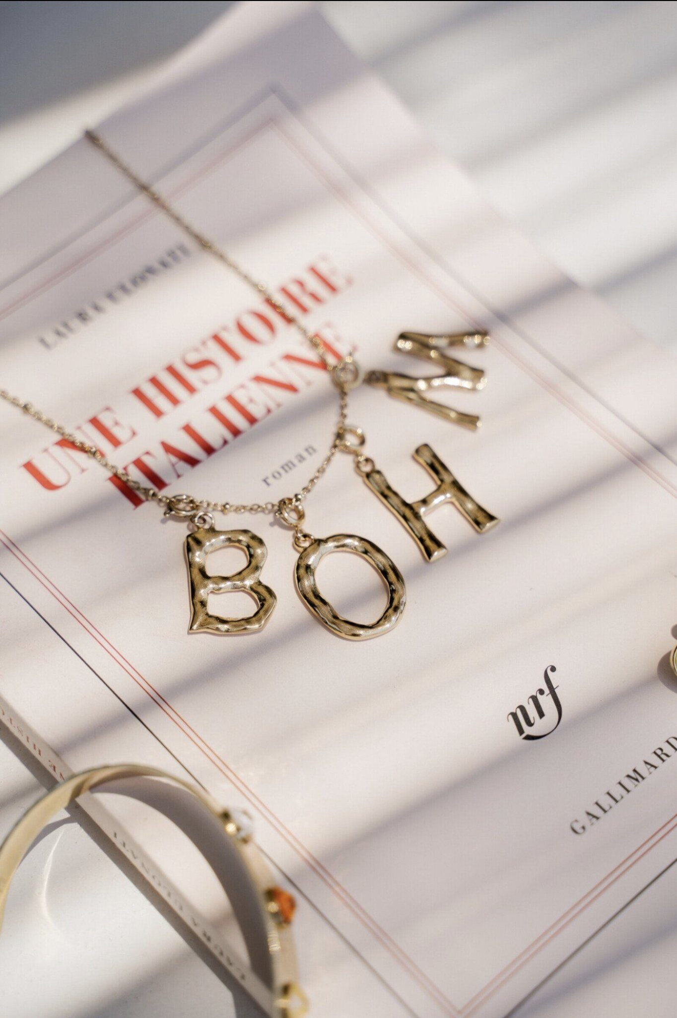 Grossista Bohm - Charm Calie Grande - Alfabeto - Lettera B