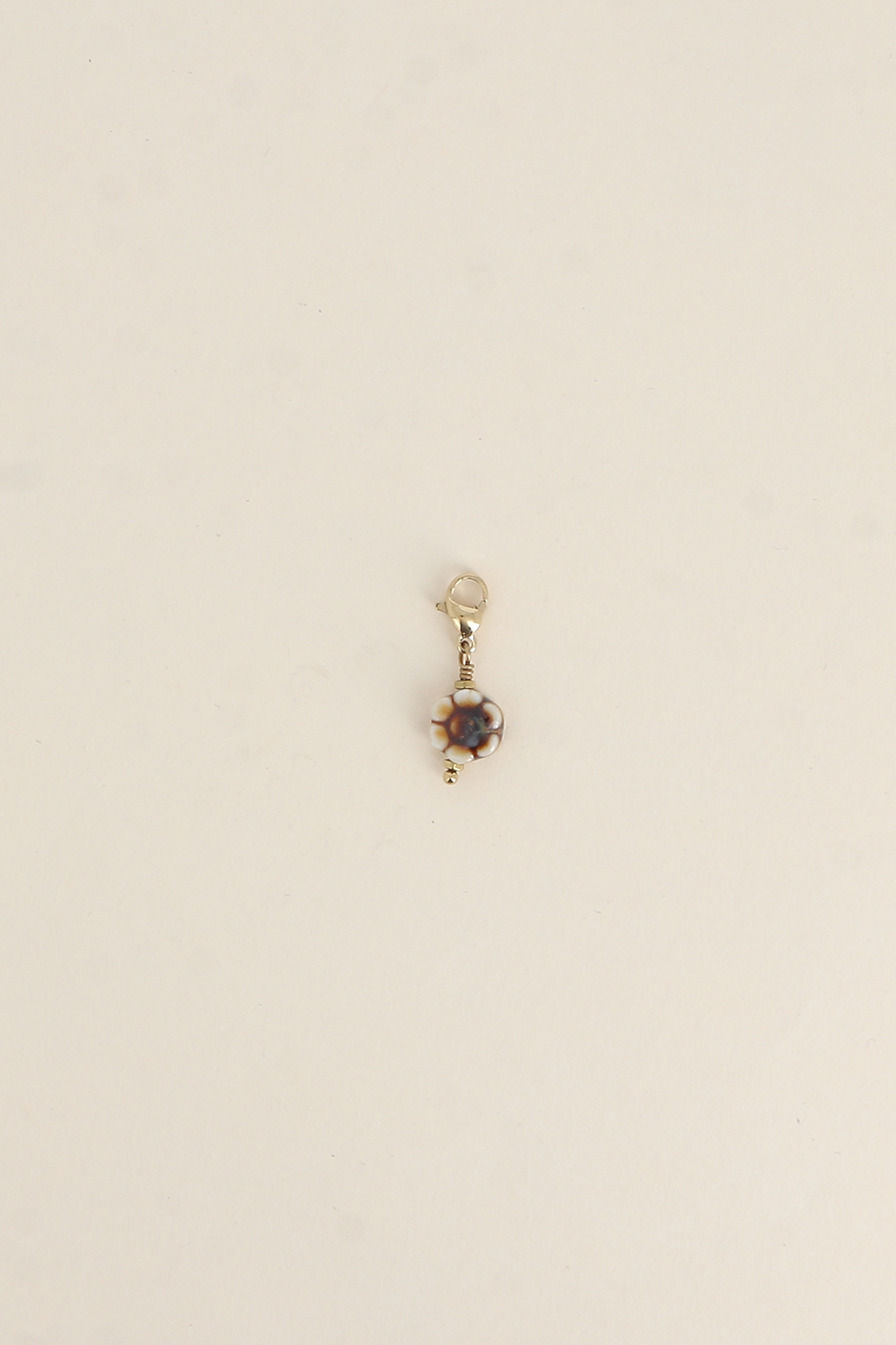 Grossiste Bohm - Charm - fleur en céramique émaillée