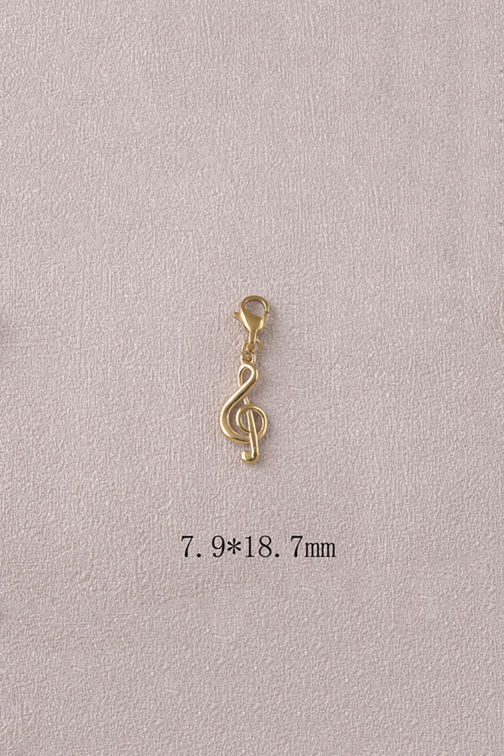 Wholesaler Bohm - Treble Clef Charm - Set of 3 pcs