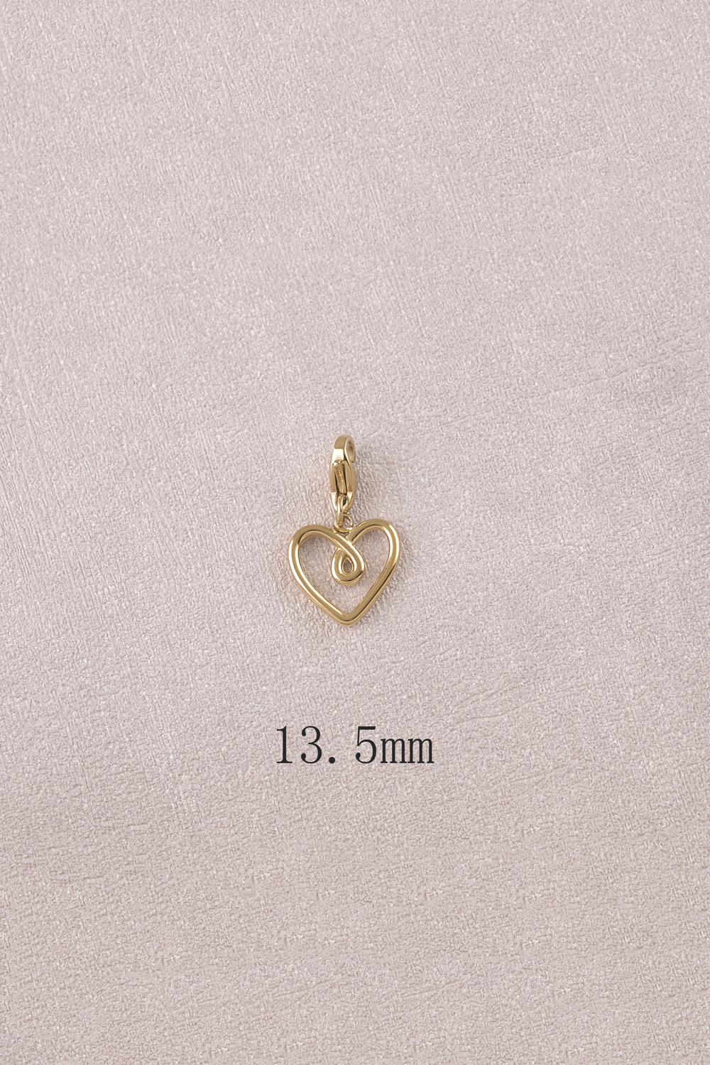Wholesaler Bohm - Charm - openwork heart