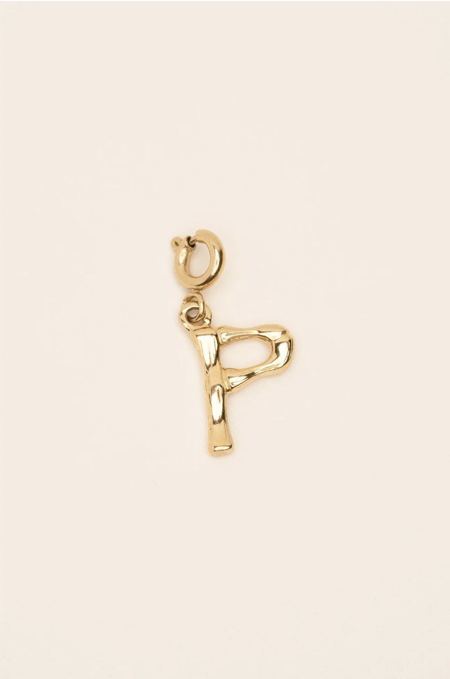 Grossista Bohm - Charm Calie Grande - Alfabeto - Lettera P