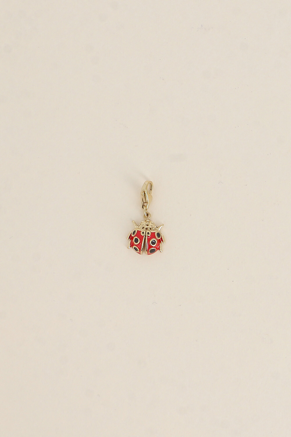 Wholesaler Bohm - Charm - Enameled ladybug
