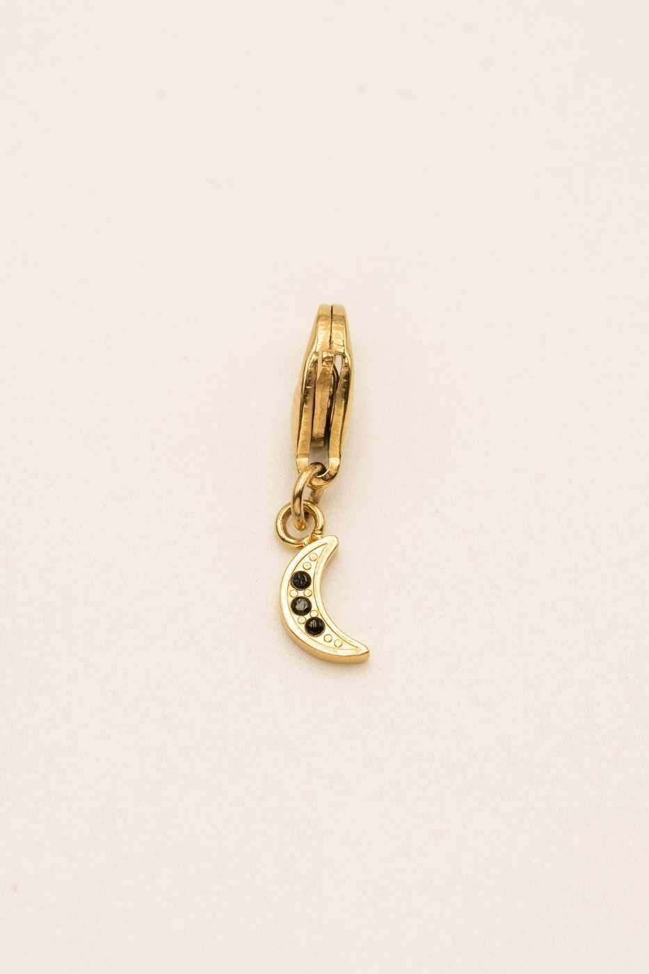 Großhändler Bohm - Lunissa Charm - kleiner Mond mit Zirkonia