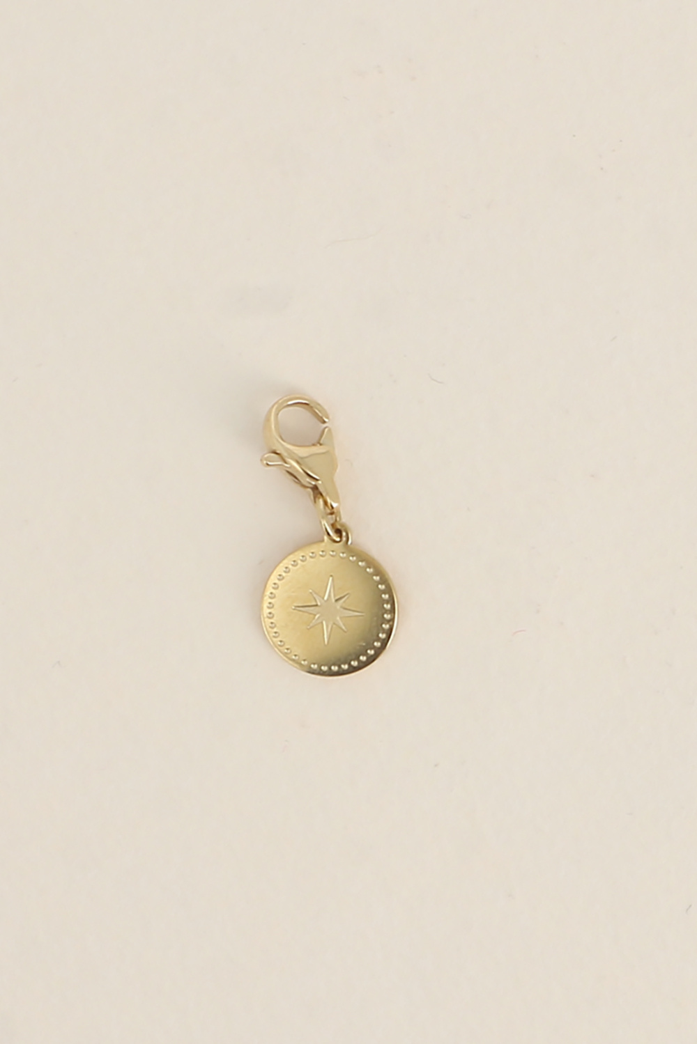 Wholesaler Bohm - Charm - round pendant with North Star