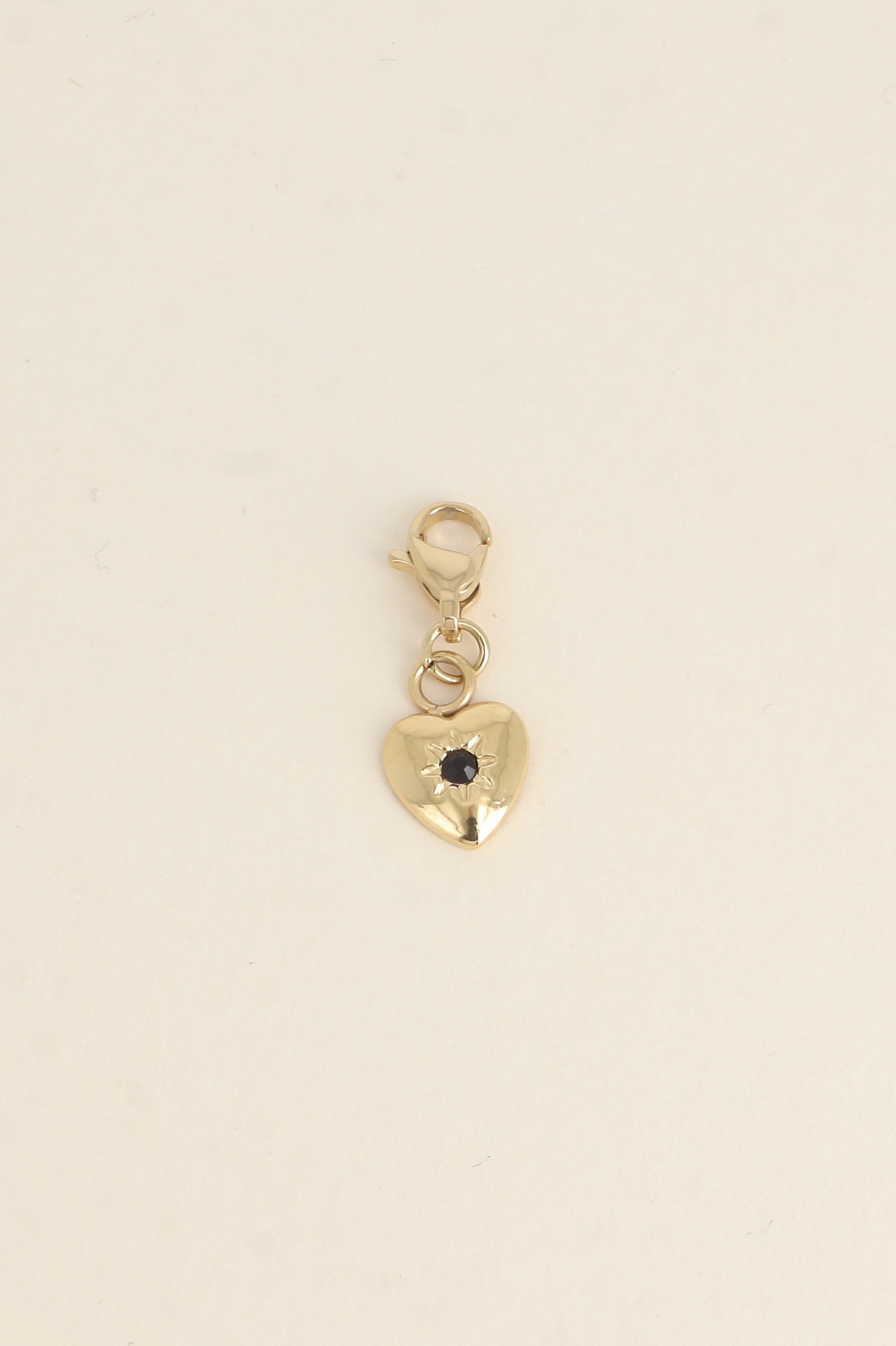 Grossiste Bohm - Charm Bohmys - pendentif coeur et oxyde de zirconium