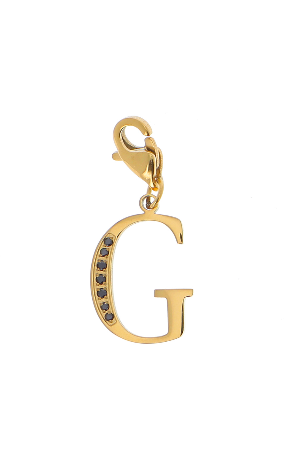Wholesaler Bohm - Hova Charm - black gold - letter G