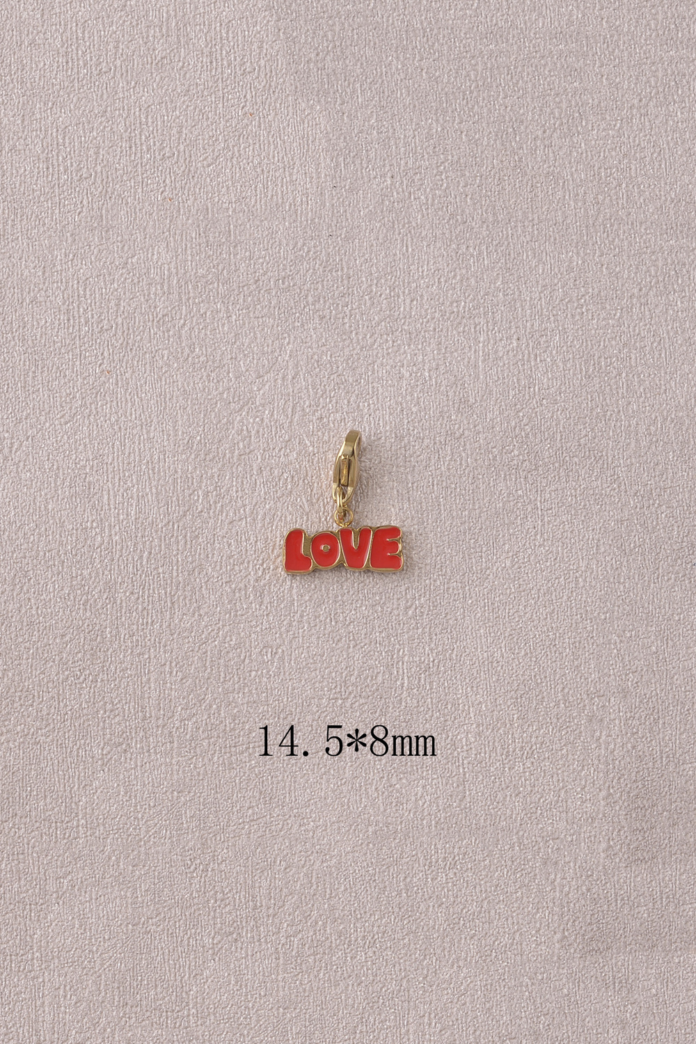 Wholesaler Bohm - Charm - LOVE enamel pendant