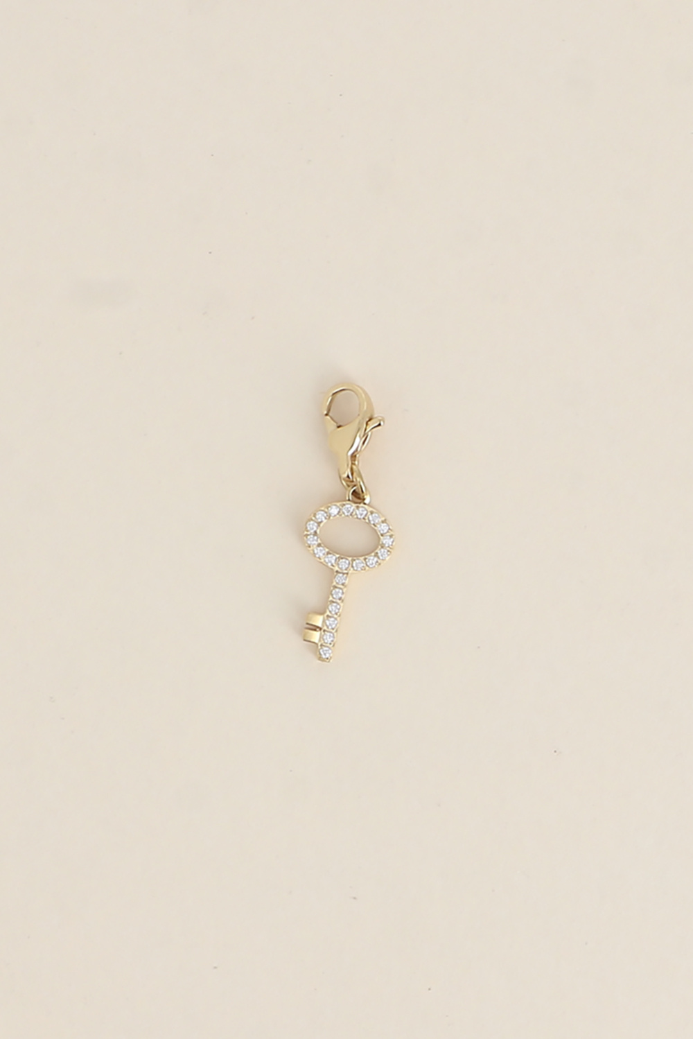 Mayorista Bohm - Charm - llave y circonitas - juego de 3 piezas