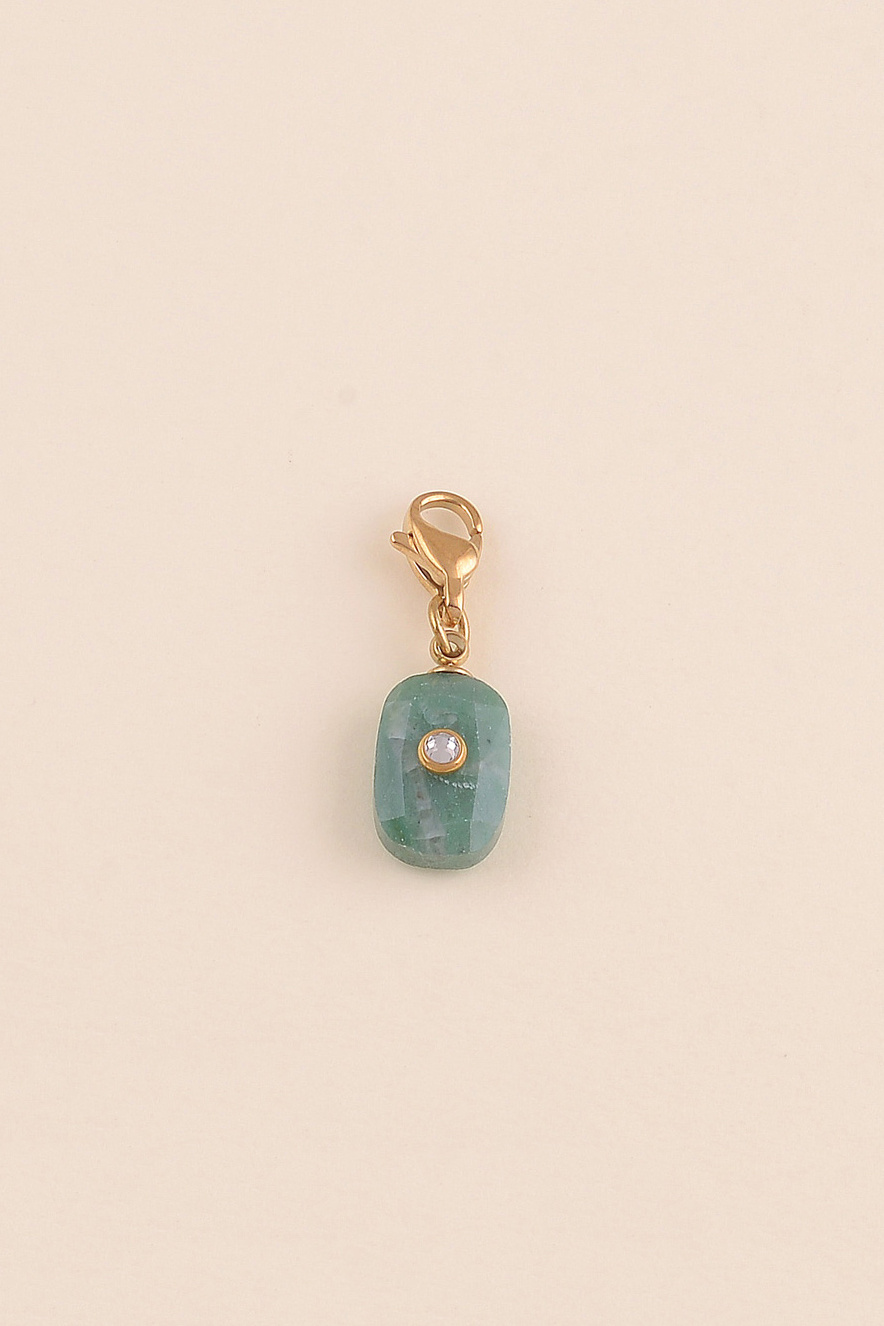 Großhändler Bohm - Charm - rechteckiger Naturstein und Strass
