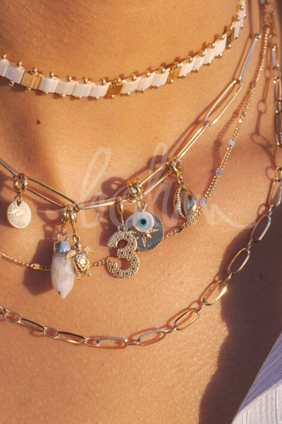 Wholesaler Bohm - Iris Charm - Eye Pendant