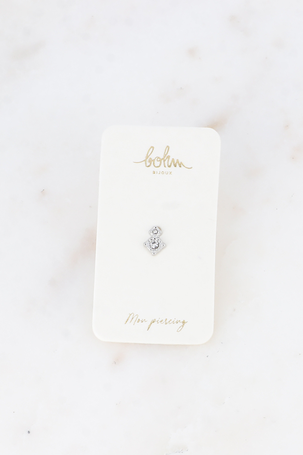 Wholesaler Bohm - Piercing - 2 rounds with crystals