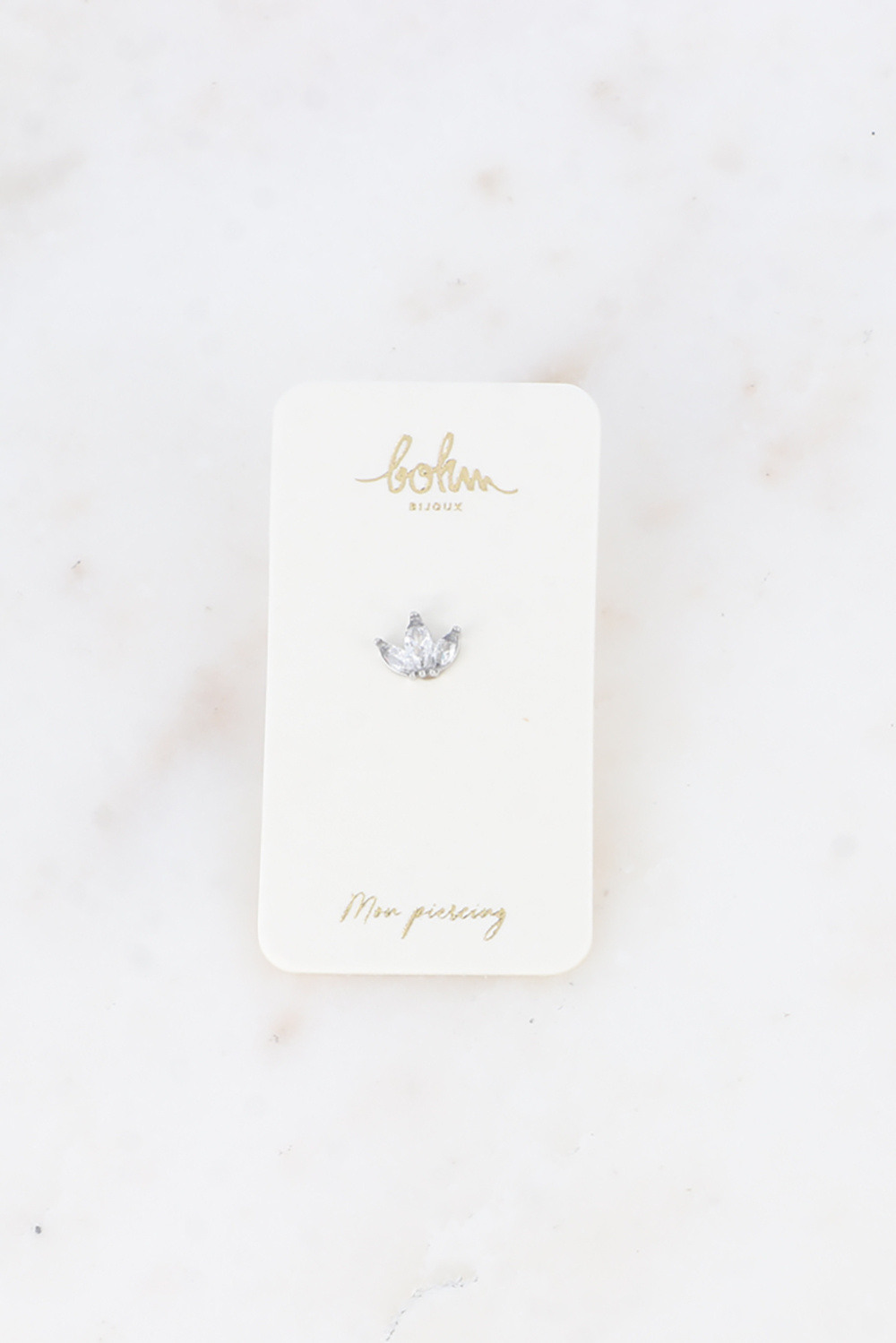 Wholesaler Bohm - Piercing - foliage 3 crystals