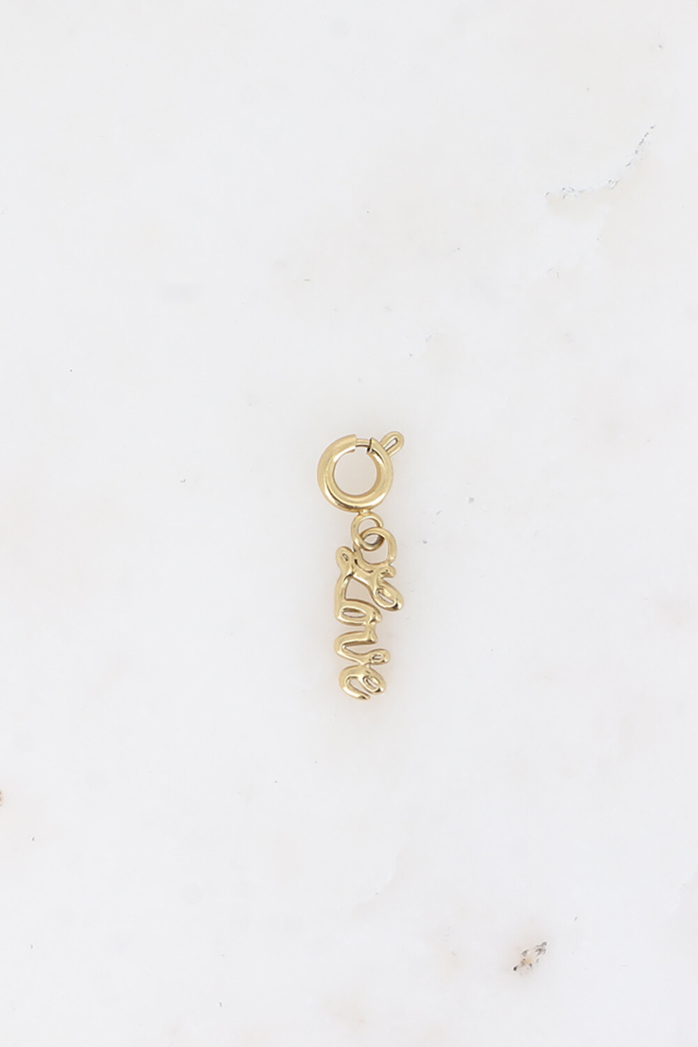 Großhändler Bohm - Charm - Liebesanhänger aus Edelstahl