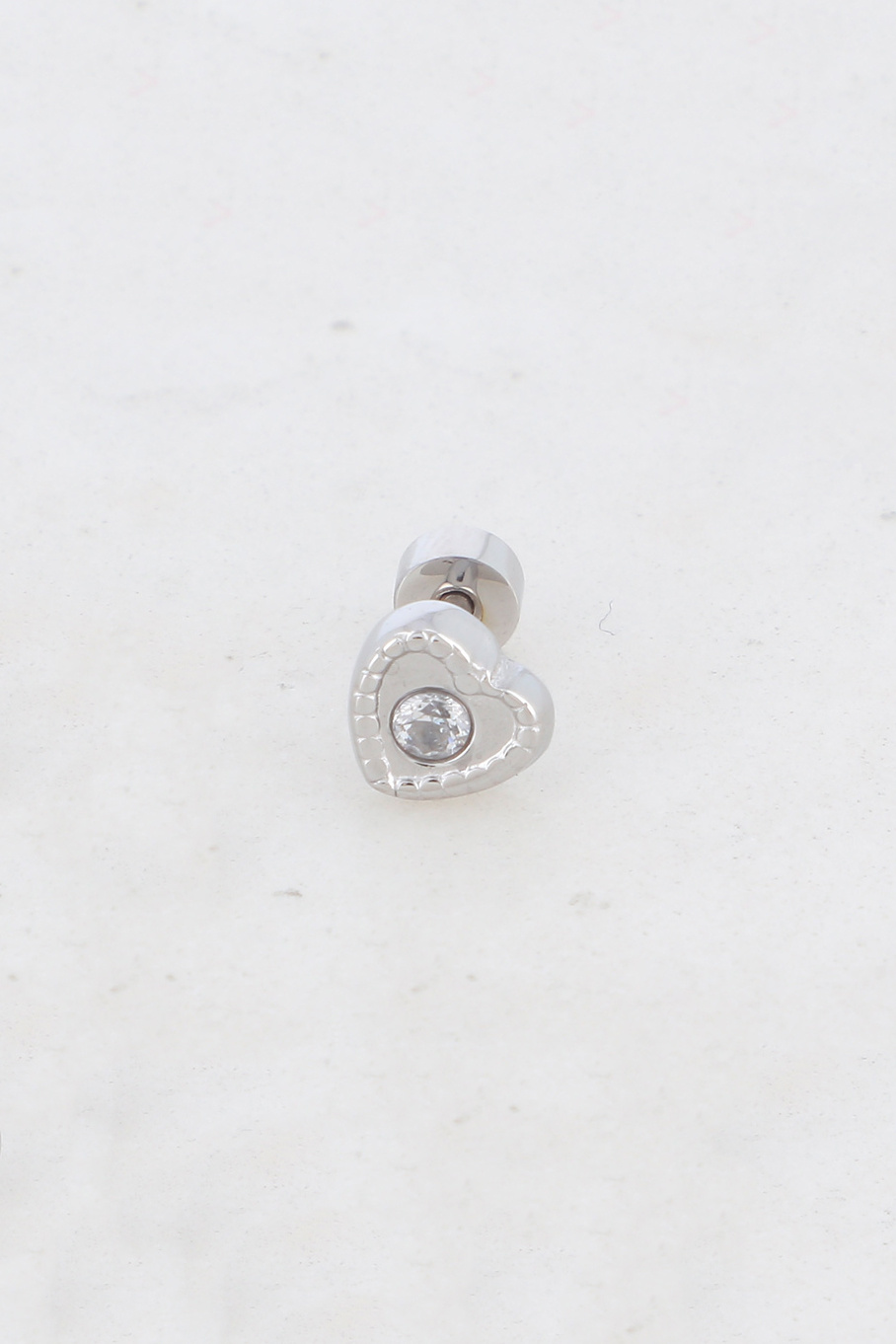 Grossista Bohm - Piercing - cuore e zircone cubico