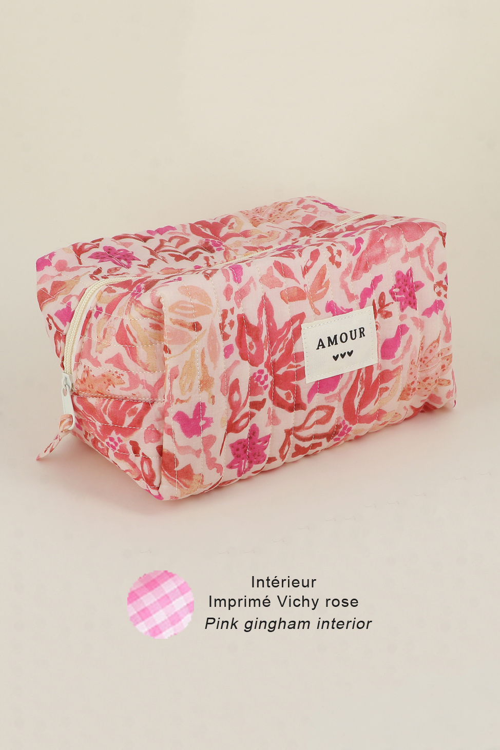 Mayorista Bohm - Gran estuche - AMOR, 3 corazones, estampados 23 x 12 cm